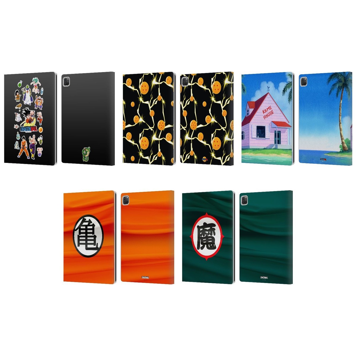OFFICIAL DRAGON BALL ICONIC LEATHER BOOK WALLET CASE COVER FOR