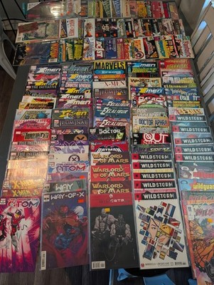 Comic Book Mystery Lot 250+ Mixed Marvel DC And More Old And NEW WITH VINTAGE
