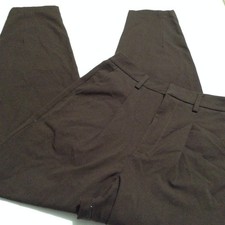NA-KD Pants Womens 34 High Waist Deep Pleated Suit Trousers Brown Turkey