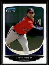 2013 Bowman Chrome Prospects Andry Ubiera Atlanta Braves #BCP159