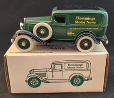 Ertl 1/25 1932 Ford Panel Delivery Bank, Hemming's Motor News, 9669