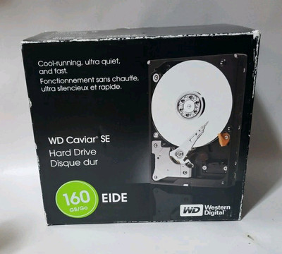 Western Digital Caviar Internal Hard Drive 160 Gb EIDE WD1600JBRTL  - Free Shipp