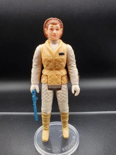 Vintage Star Wars Leia Hoth Outfit (RED HAIR) Complete 1980 Kenner HK *MINT*