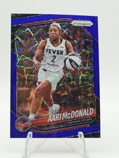 2025 Panini Prizm WNBA Aari Mcdonald #10 Blue Velocity Prizm Indiana Fever