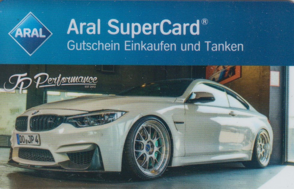 Aral SuperCard C GE002718 JP Performance - White BMW