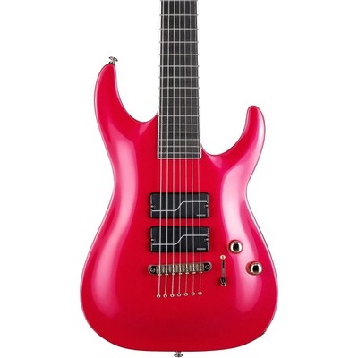 ESP LTD SC-607B Stephen Carpenter Sig Baritone Electric Guitar, Magenta Metallic