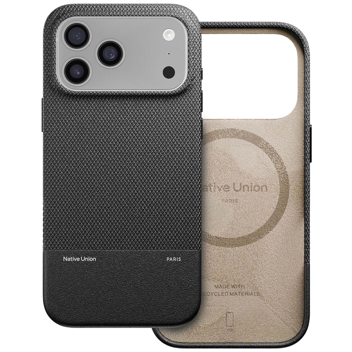 Coque de prestige texturée ReClassic pour iPhone 17 Pro protection haut de gamme