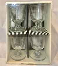 Vintage Libbey Glass Mr.Pro Home Bartender 4pcs Bar Glass Sealed Boxed Set