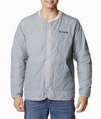 Columbia Doverwood Herren Jacke Größe XL isoliert Nylon leicht grau neu mit Etikett