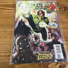 JUSTICE SOCIETY OF AMERICA  #5  NM.   (2007)  VARIANT COVER  'COMBINE POSTAGE'