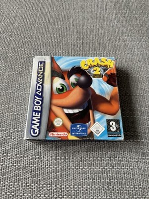 Crash Bandicoot 2 N-Tranced GBA (CIB) komplett mit Poster