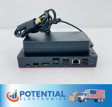 Lenovo ThinkPad USB-C Dock Gen 2 LDC-G2 40AS 03X7609 TYPE 40AS w 135W Adapter   