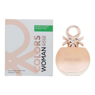 Benetton Colours De Benetton Woman Rose Eau De Toilette 80ml Womens Perfume