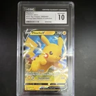 Pokémon Pikachu V Promo Holo CGC 10 SWSH061 Shining Fates Pikachu English