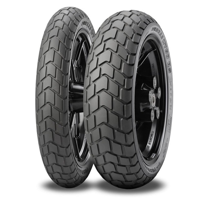 Pneu PIRELLI MT 60 RS 110/70 R 17 avec adhérence maximale sur sol mouillé
