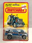 Matchbox MB 68 - VANPIRE VAN - Silver, Bare Metal Base, Lesney England Superfast
