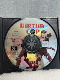 Sega Saturn Virtua Cop Not For Resale Authentic Tested
