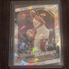 2025 Panini Prizm WNBA- Ice Prizm #55 Kalani Brown- Phoenix Mercury 