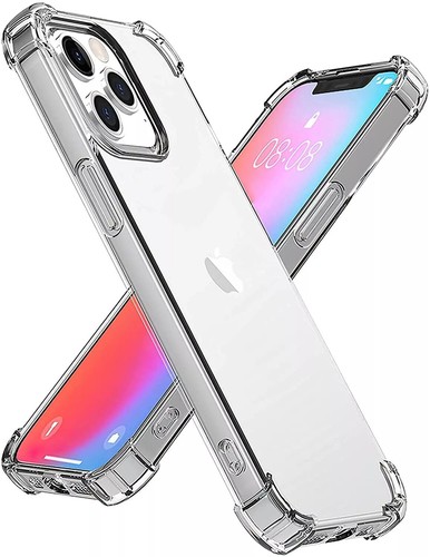 Stoßfeste klare Hülle für iPhone 15 14 13 12 11 Pro Max XS XR 8 7 SE - Bild 6 von 6