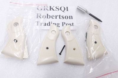 3 sets Ivory Grips fit S&W K L Square Revolvers  10 19 64 65 66 686 $29.90 ea