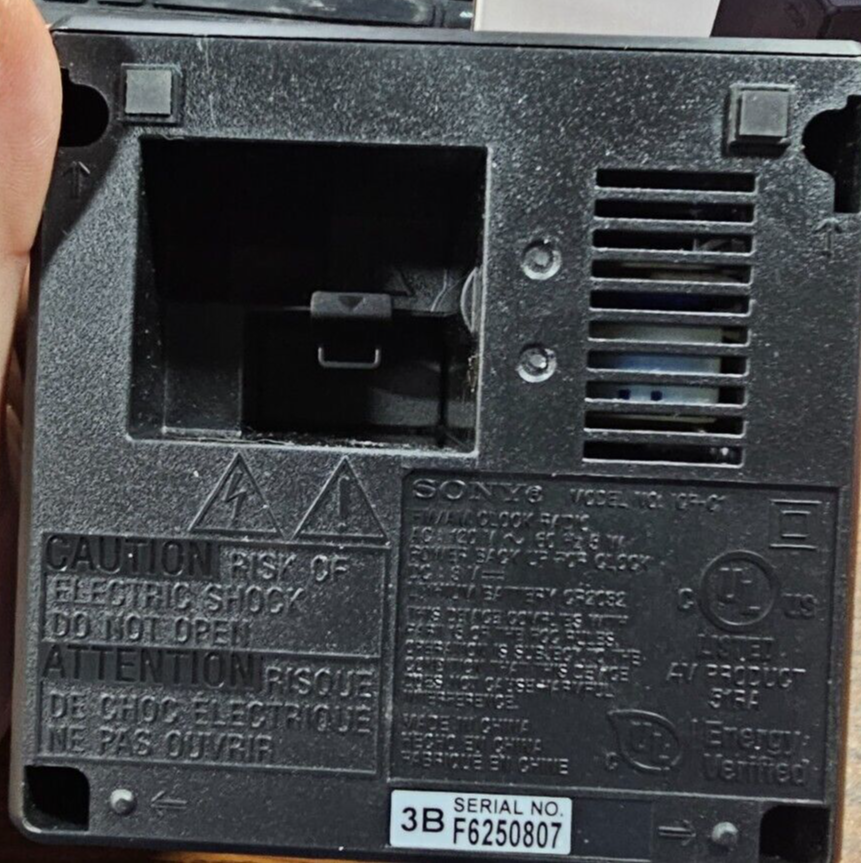 Sony ICFC1 Desktop Alarm Clock AM FM Radio Black Sony 27242872288 eBay