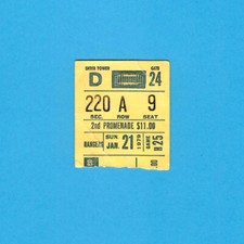 Ulf Nilsson New York Rangers Ticket Stub 1979 Hat Trick Goal Philadelphia Flyers