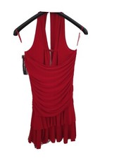 Red Alter Neck Dress 