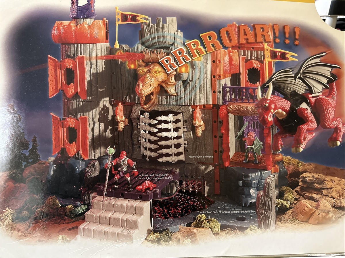 FISHER-PRICE IMAGINEXT® DRAGOMONT FORTRESS - RARE New | eBay