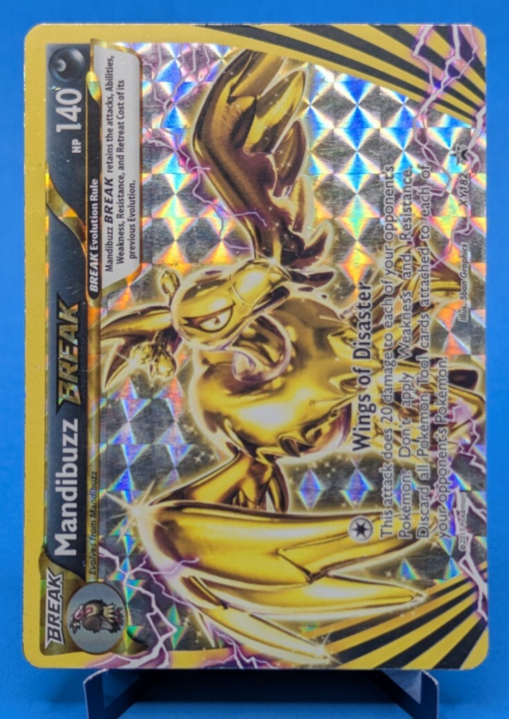 Mandibuzz BREAK XY182 Pokémon TCG 2013 XY Promotional Ultra Rare – Light Play