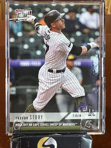 2018 Topps Now 462 Trevor Story