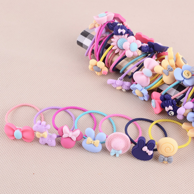 Baby Kids Hair Accessories 10x Girls Elastic Hair Band Ties Rope