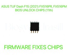 ASUS TUF Dash F15 2021 FX516PR, FX516PM, ADMIN NO PASSWORD FIRMWARE BIOS CHIP