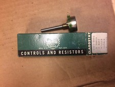 NOS NIB 1953 Clarostat 5 meg 2 watt 1/4" Shaft Potentiometer S Taper Pot 53C1