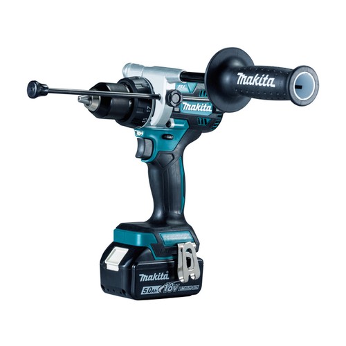 Makita DHP486RTJ 18V LXT Brushless Combi Drill with 2x 5.0Ah Batteries - Picture 2 of 6