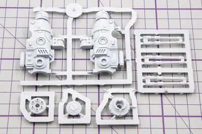 Warhammer 40k / Kill Team: Tau Empire XV104 Riptide Heavy Burst Cannon - bemalt