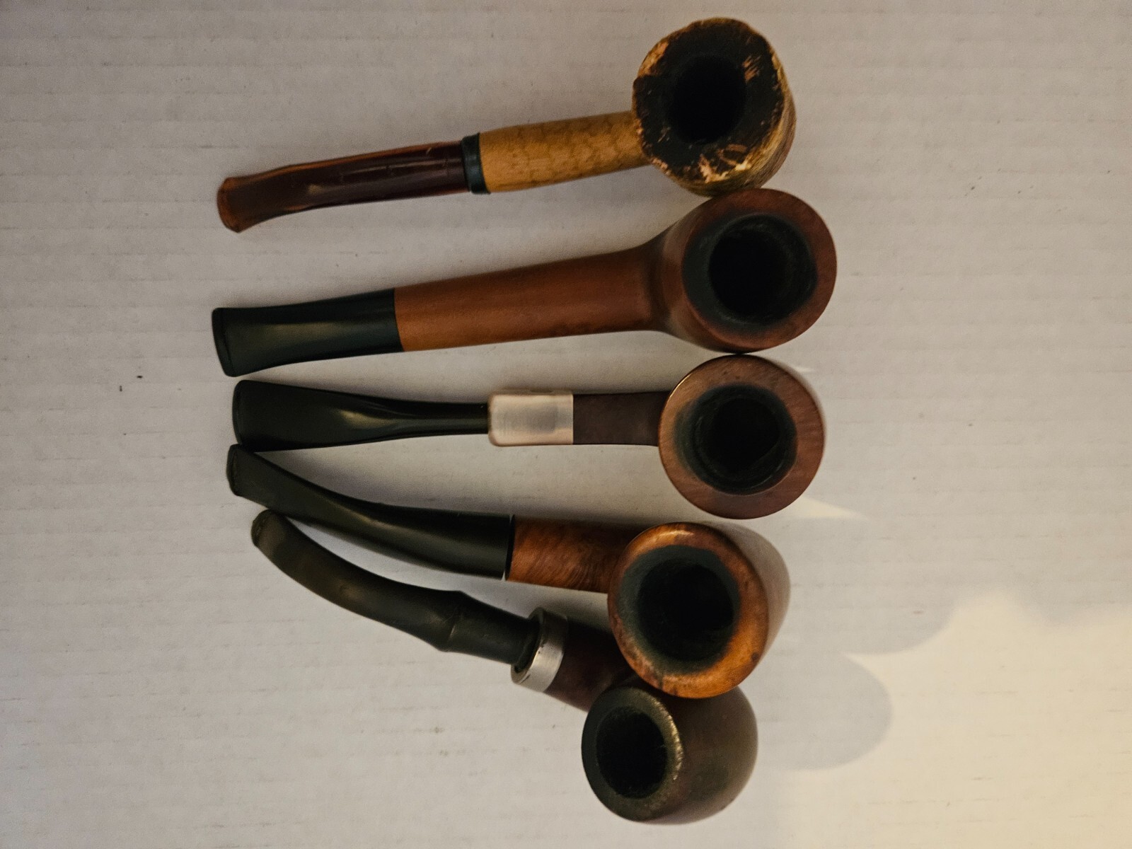 Lot of 5 Vintage Smoking Pipes eBay