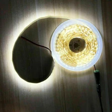 5M 5630 600 Leds Super Bright Cool Warm White LED Strip Light DC12V 6A Tape Lamp