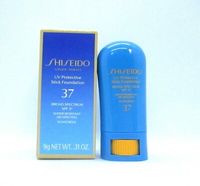 Shiseido UV Protective Stick Foundation UV Protective SPF 37 ~  Beige ~ 9 g