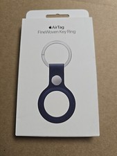 Airtag Finewoven Key Ring - Deep Blue NEW