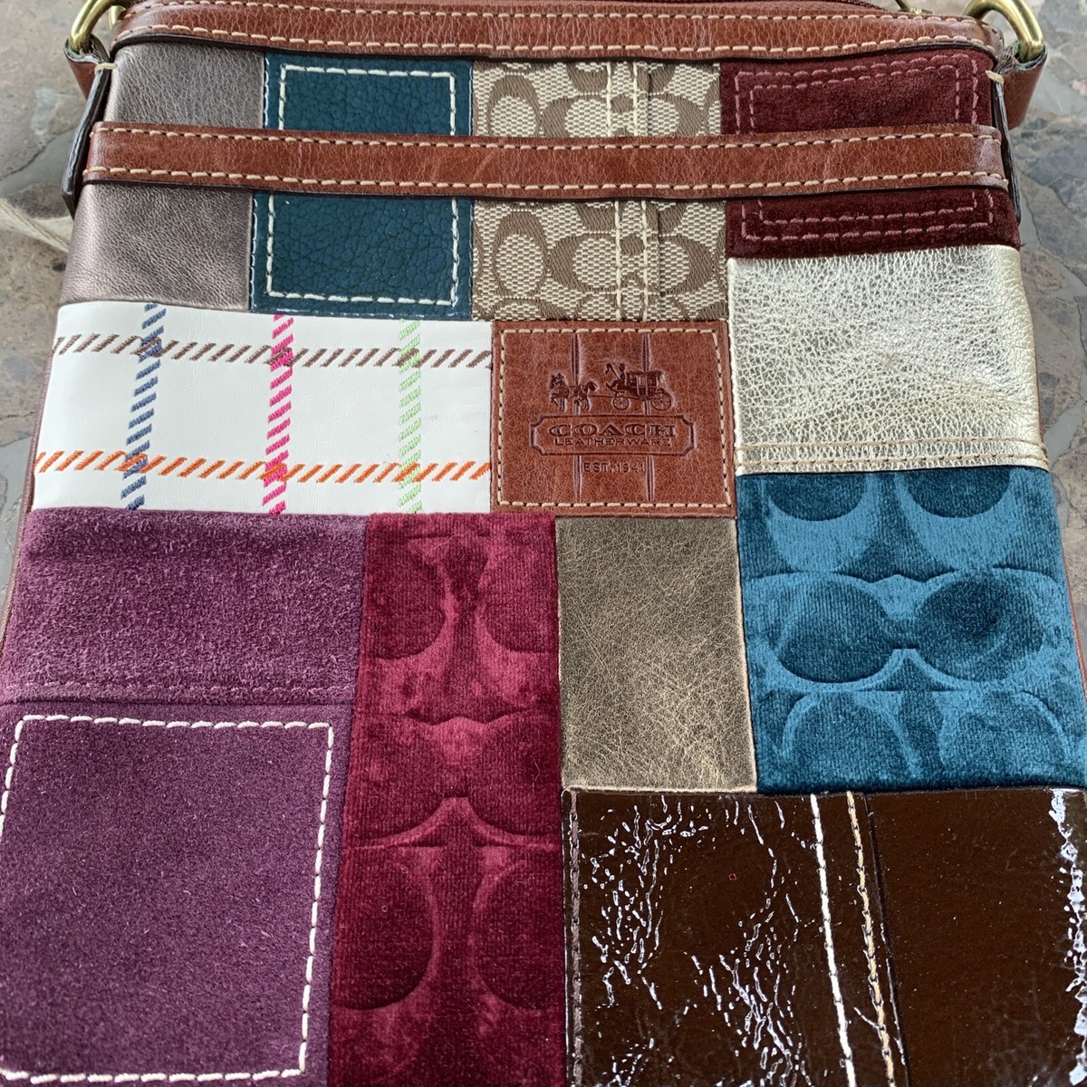Vtg Coach Crossbody Bag Holiday Edition #H0773-40929 Vtg Coach Crossbody Bag Holiday Edition #H0773-40929
