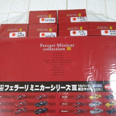 1/64 Ferrari minicar series III 26 type Complete Circle K Thanks