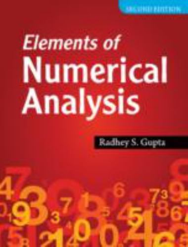 Elements of Numerical Analysis Gupta Paperback Cambridge University Press 2e
