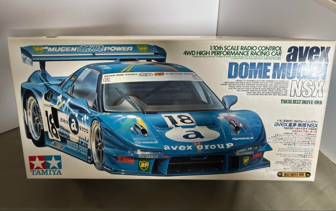Tamiya 1/10 DOME MUGEN NSX TA03R RC car kit with chassis