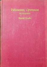 Harold J Laski / Parliamentary Government in England Douglas Fairbanks Jr.'s 1st