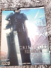 FINAL FANTASY VII 7 Crisis Core Guide Book w/ fold out Poster. Good condition
