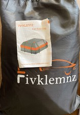 Fivklemnz Car Roof Bag Cargo Carrier 15 Cubic Feet Waterproof Anti-slip Mat Fivklemnz Car Roof Bag Cargo Carrier 15 Cubic Feet Waterproof Anti-slip Mat