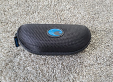 COSTA DEL MAR Sunglasses Case Zip-up Hard Clamshell Holder