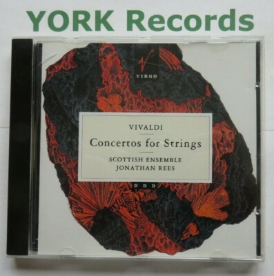 VIVALDI - Concertos For Strings JONATHAN REES Scottish Ensemble - Ex CD Virgo