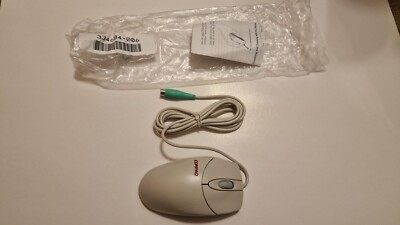 Logitech m-s48a Compaq PS2 Scrollwheel 3 Tasten Maus Neu