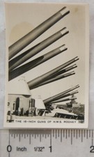 1937 Senior Service The Navy No. 28 The 16-inch guns of HMS Rodney